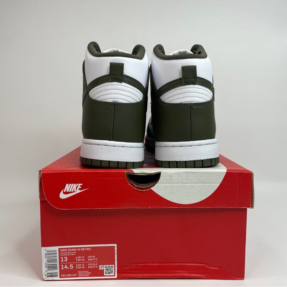 Nike Dunk High Retro “Cargo Khaki” 2023 - Picture 4 of 4